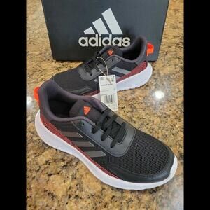 Adidas Black Tensaur Run K Athletic Running Shoes Youth Big Boys 6 GZ2665 New